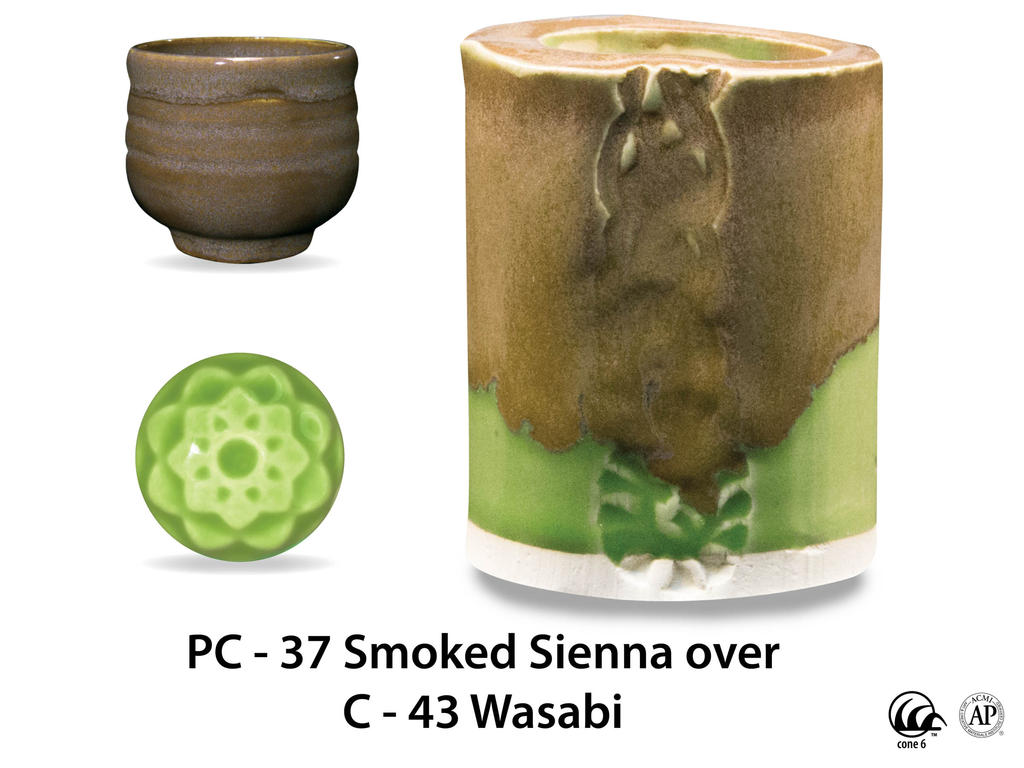 Kombinace s PC glazurami Kombinace s PC glazurami