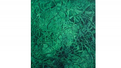 Liány, 100 x 80 cm, olej a vosk na plátně