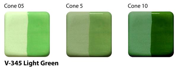 Podglazurová barva Amaco V-345 light green / 59 ml