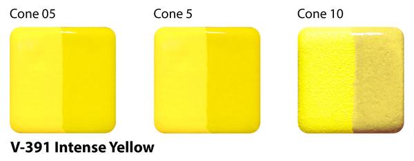 Podglazurová barva Amaco V-391 intens yellow / 59 ml