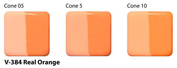 Podglazurová barva Amaco V-384 real orange / 59 ml