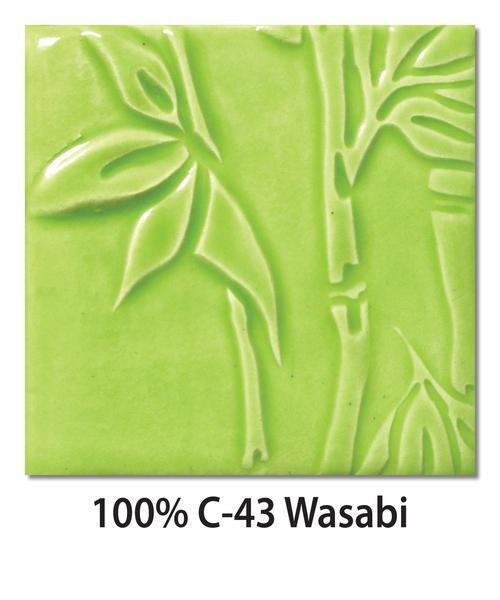 Amaco tekutá glazura C43 wasabi /0,472 l
