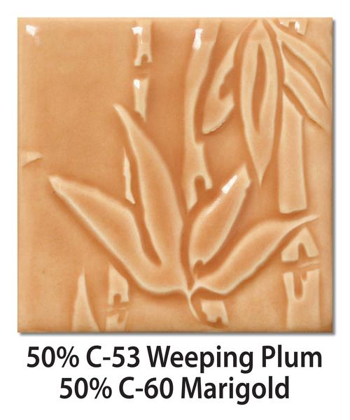 Amaco tekutá glazura C53 weeping plum /0,472 l
