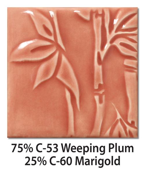 Amaco tekutá glazura C53 weeping plum /0,472 l