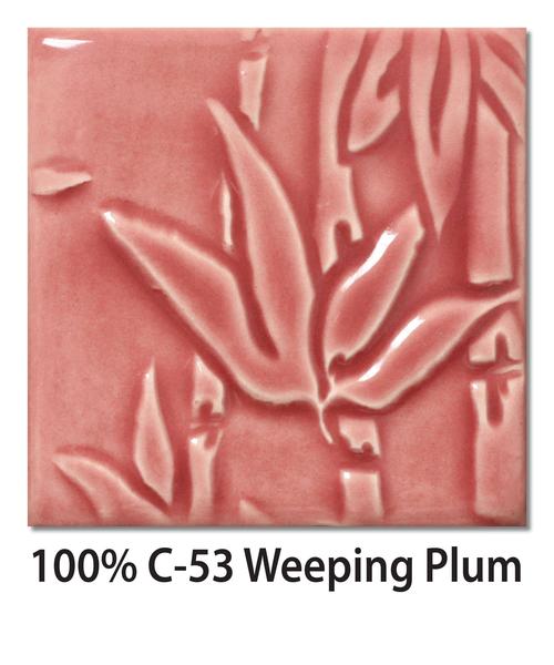 Amaco tekutá glazura C53 weeping plum /0,472 l