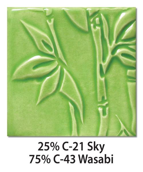 Amaco tekutá glazura C21 sky /0,472 l