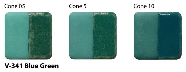 Podglazurová barva Amaco V-341 blue green / 59 ml