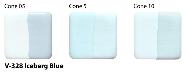 Podglazurová barva Amaco V-328 iceberg blue / 59 ml