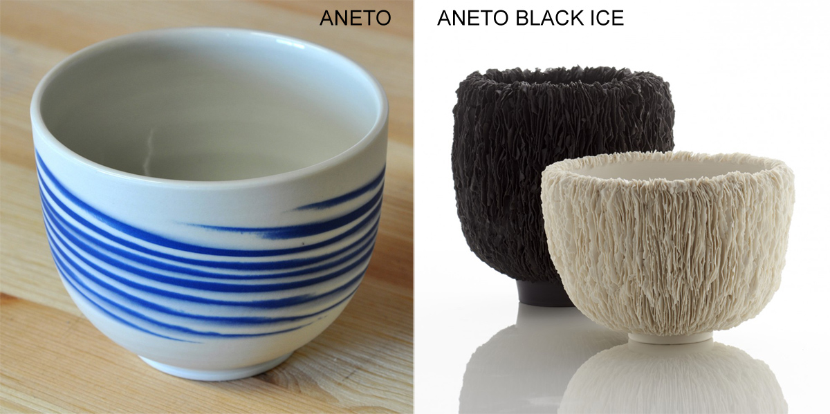 Sio-2 porcelán BLACK ICE - porcelán černý / 5kg