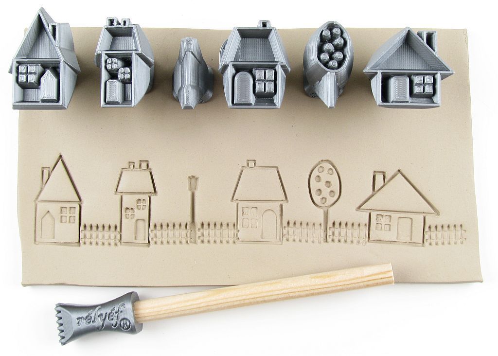 Ma RR-Houses01-SET domečky vesnice