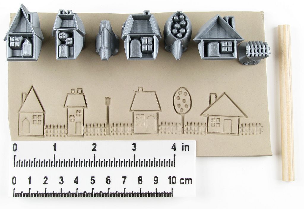 Ma RR-Houses01-SET domečky vesnice