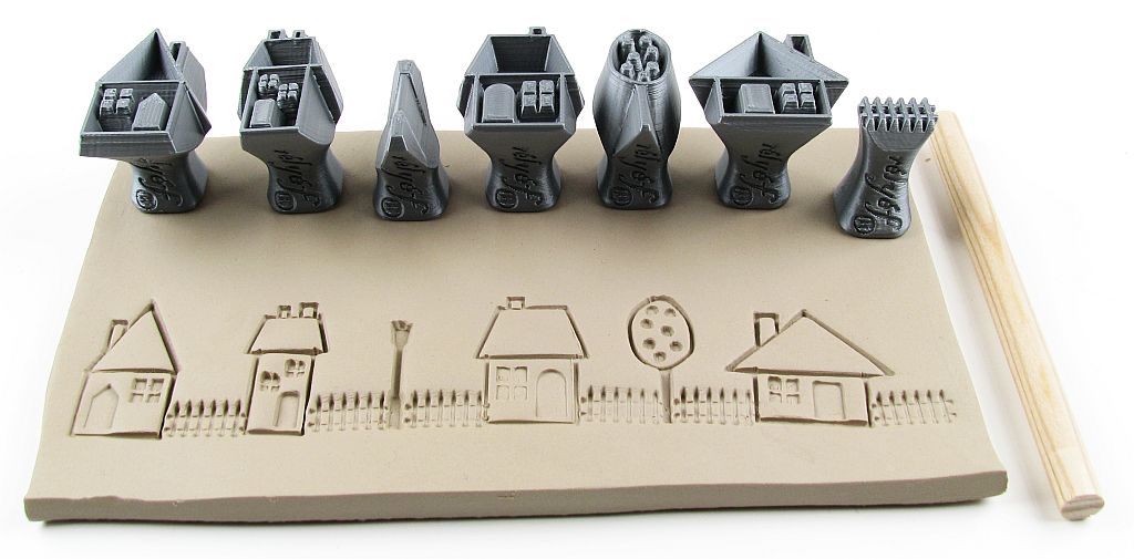 Ma RR-Houses01-SET domečky vesnice