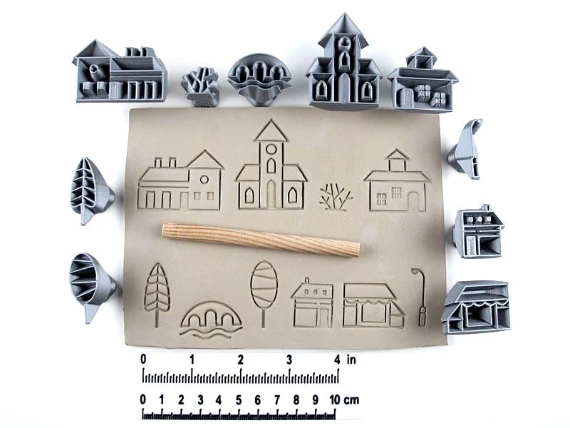 Ma RR-Houses02-SET domečky město