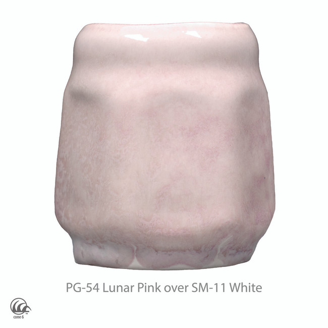 Amaco tekutá glazura PG54 Lunar Pink / 0,472 l