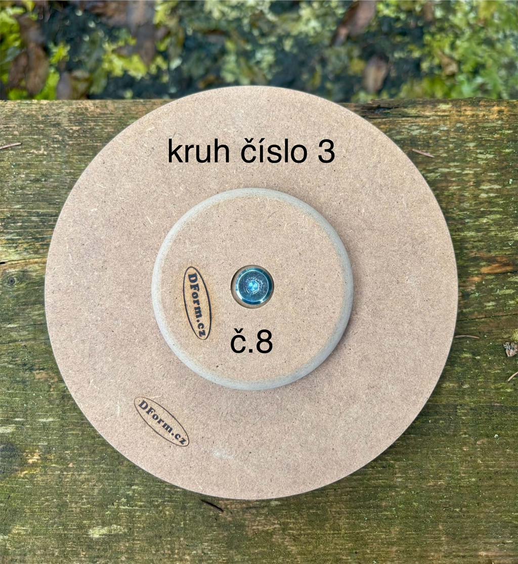 Dřevěná forma č. 8 Úchyt k formám