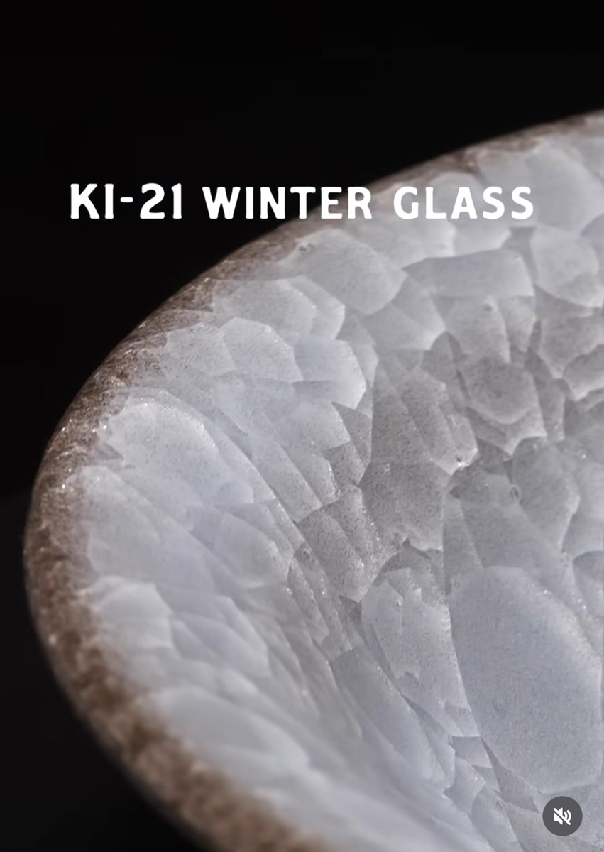 Amaco tekutá glazura KI-21 Winter Glass / 0,472 l NOVINKA SKLADEM ČERVENEC 2025