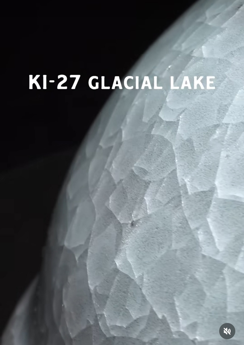 Amaco tekutá glazura KI-27 Glacial Lake / 0,472 l NOVINKA SKLADEM ČERVENEC 2025